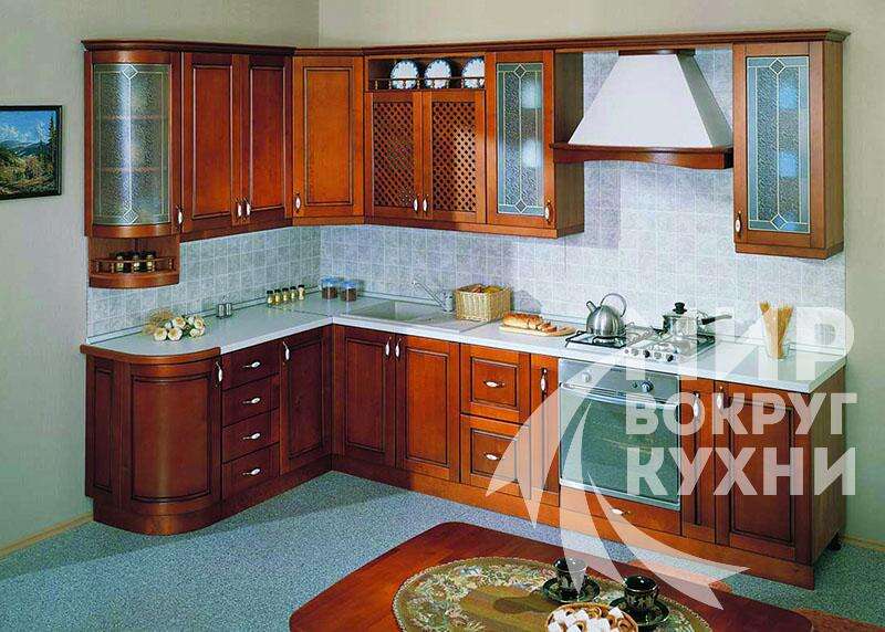 Кухня из массива дуба  «Классика»